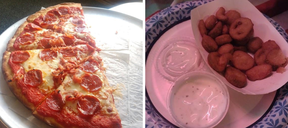 Capri Pizza Parlor Menu